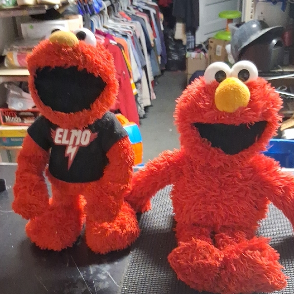 Sesame Street | Toys | Sesame Street Red Elmo Stuffed Animals | Poshmark